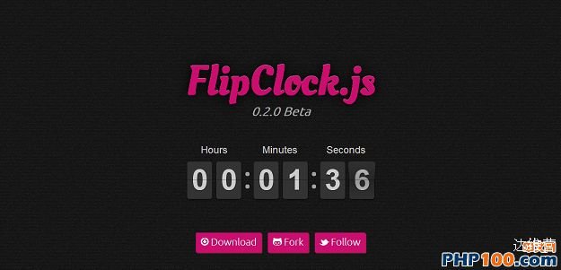 FlipClockjs