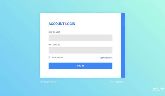 login modal